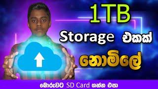 How To Get 1TB Storage Free In Sinhala By Dewmina Rox | Dew Tech LK