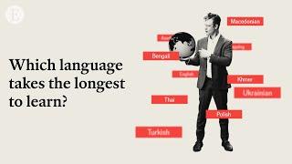 Which language takes the longest to learn?