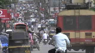 Traffic congestion in Satara City, Maharashtra