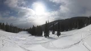 20250321 Breckenridge CO  On my way to the top p2. Insta360 view