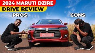 2024 Maruti Dzire Pros & Cons | Drive Review | Worth for 5 Star? | Birlas Parvai