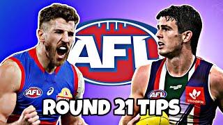 AFL ROUND 21 TIPS 2022