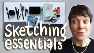 Travel Sketching: What to Pack