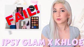 Ipsy Glam Bag X by Khloe Kardashian || First Impressions & Unboxing May 2021 ||  Worst one yet?