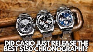 Did Casio Just Release the Best Chronograph Under $150?! - The Casio Motorsports Chronograph