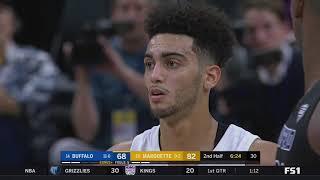 Markus Howard vs BUFF    45 PTS, 40 2nd half                     12.21.18