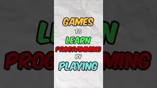 Use this sites to learn programming by playing
