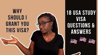 18 USA F1 Student Visa Interview Questions and Answers