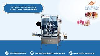 Shrink Sleeve Label Applicators, Shrink Sleeve Machines, Labelling Machines