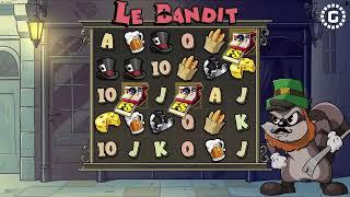 Le Bandit by Hacksaw Gaming Video Review | GamblerID