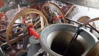 Ringing the 6TH up Wrong in the Belfry of ST James Barrow IN Furness