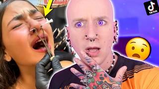 WORST Piercing Studio I've EVER Seen | New TikTok Piercing Fails 37 | Roly