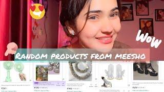 Random products from meesho affordable and usefull 🫶