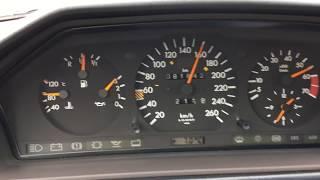 Mercedes-Benz W124 E500 '94 Acceleration 0-260 KM/H