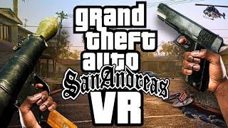 GTA San Andreas VR is HERE... Sort of! // GTA VR Mod Gameplay