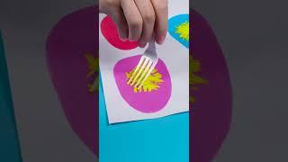 Let’s Draw Baby Chicks With a Fork!  Fun & Easy DIY! #kids #crafts