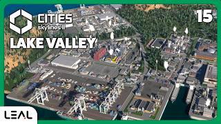 El gran puerto de carga y actualización industrial | LAKE VALLEY EP14 [Cities Skylines 2]