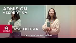 Admisión Vespertina UNAB - Psicología