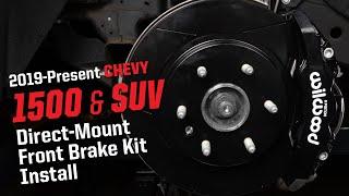 2019-Present - Chevy 1500 Front Brake Install - Wilwood Aero6-DM "Direct-Mount" Brake Kit