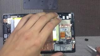 Asus ZenPad C 7.0 Z170C Wi-Fi how to disassemble, replace the display with a touch screen