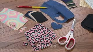 SINGER Patches - Easy No-Sew Clothing Repair & Customization for Jeans, Jackets, Shirts & More