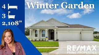 New Model Home 4 Bedrooms, 3 Baths, 3 car garage, 2,108 SqFt in Winter Garden