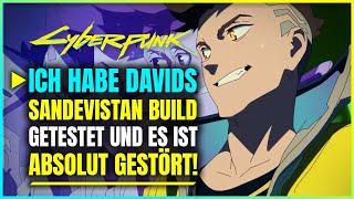 Cyberpunk 2077 Edgerunner Build! Kein Gegner hat eine Chance! David Martinez Sandevistan Build