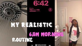 MY REALISTIC 6AM MORNING ROUTINE | MIDDLE SCHOOL | + grwm, hygiene, ootd, and more!! 