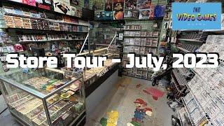 Virtual Tour of Retro Video Game Store in Ottawa, July 2023