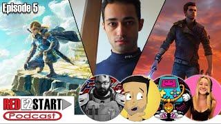 RedE2Start Podcast Ep. 5 - ft. Jakejames Lugo  - Star Wars Jedi Survivor, Zelda TotK, Xbox Showcase