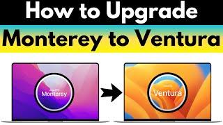 How to Upgrade from macOS Monterey to macOS Ventura | macOS Upgrade Guide