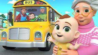 Wheels On The Bus | Crying Baby | Nursery Rhymes & Kids Songs