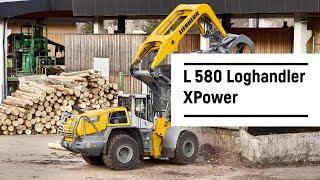 Liebherr - Take it to the next level: The new L 580 Loghandler XPower Generation 6.2