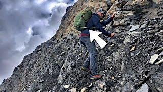 How to store trekking poles on any backpack - Simple, Effective & Free