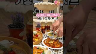 유럽갬성 낭낭한 여심저격 브런치카페 #부산맛집 #기장맛집 #아워오차드 #부산여행 #부산가볼만한곳 #기장카페
