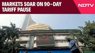 Share Market Today | Markets Soar On 90-Day Tariff Pause