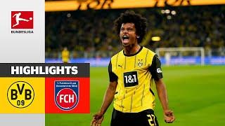 Borussia Dortmund gegen 1. FC Heidenheim 4-2  Highlights | Bundesliga 2024