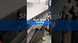 Sheet Metal Bending. #futianroller #sheetmetal #bending #metalfabrication