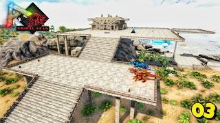 I BUILD BIGGEST FLYING BASE IN ARK  TAMING MYTHICAL WYVERN GONE WRONG  ARK Super Mega Modded #3