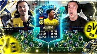 Momentum und Verzweiflung  FIFA 22 : TOTS ADEYEMI BVB Squad Builder Battle 