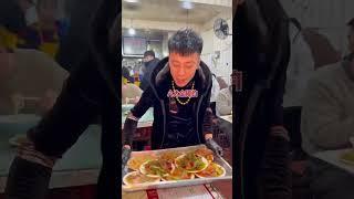 东北清真菜馆 一百块钱点了十二个菜 你们感觉值不值 #路边摊美味