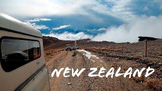 63 Land Rovers Brave the Old Man Range in Otago, New Zealand!