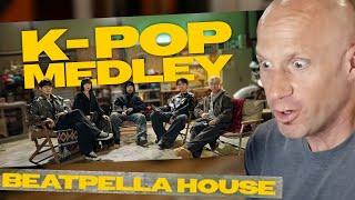 First time reaction & Vocal Analysis of BEATPELLA HOUSE - K-POP MEDLEY (BEATBOX)