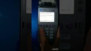 #Change #Terminal #MGR #Password in #VeriFone #POS #Machine. #viral #viralshorts