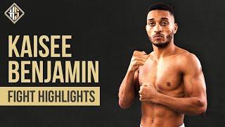 KING KAISEE | Kaisee Benjamin Fight Highlights | Hennessy Sports