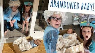 NEWBORN BABY LEFT IN CARDBOARD BOX! *Reborn Hospital Roleplay*