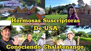 Ecuatoriana, Dominicana y Peruana, Conociendo Chalatenango y Les Ha Gustado El Salvador.