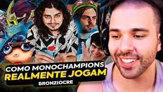 COMO OS MONO CHAMPIONS REALMENTE JOGAM #5! MINERVA REAGE AO BRONZIOCRE