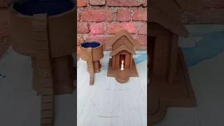 How to destroying a  beautiful miniature clay 