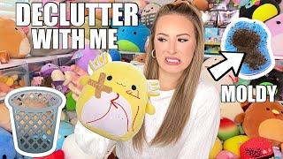 DECLUTTERING + ORGANIZING MY FIDGETS, SLIMES, & SQUISHMALLOW COLLECTION (HOUR LONG SPECIAL)